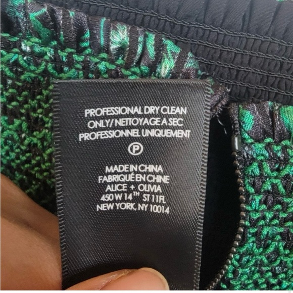 Alice + Olivia Rowen Smocked Floral Dress - Picture 8 of 10